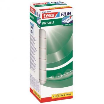 Translucent Secure Tape 33m × 19mm – Bundle of 8
