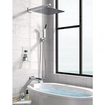 Rainsworth Wall Mounted Shower System with Rainfall Head