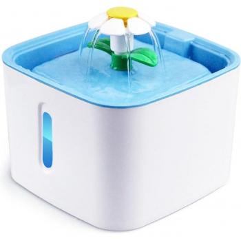 Dispensador de agua con pantalla LED para mascotas