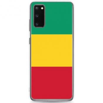 Samsung Galaxy S20 Plus Protective Shell – Guinea Flag Motif, Soft & Bright