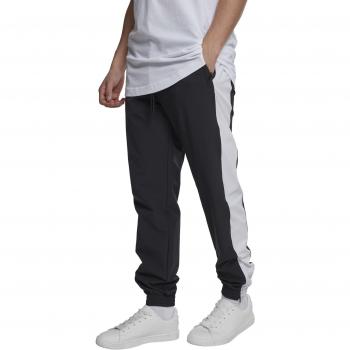 Urban Classics Herren Sporthose – Schwarzer Retro-Track-Pants, Größe XXL (56) – Modell: Blk/Wht 00050
