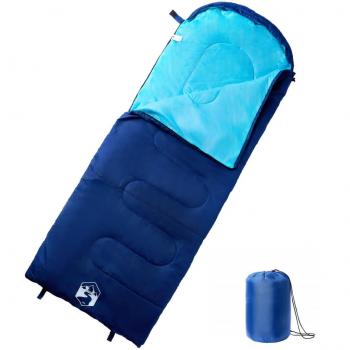 Sac de couchage bleu marine vidaXL pour adultes
