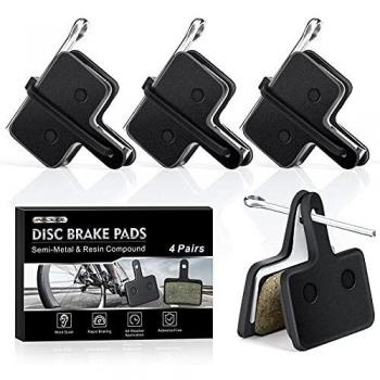 Evaduol 4 Pairs Brake Pads for TEKTRO Auriga e-Comp