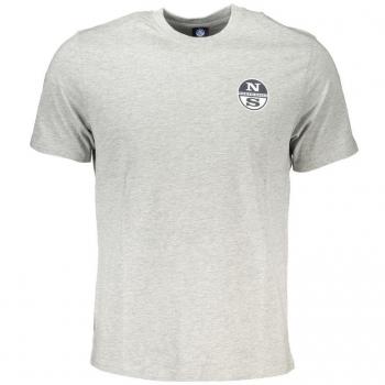 North Sails Herren T-Shirt Kurzarm Grau
