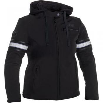 Giacca Moto Donna Richa Toulon 2 Softshell Impermeabile Nera 4XL