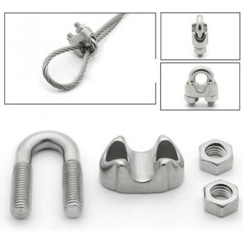 Tornillo de Sujeción M6 en Acero 304 para Cordaje
