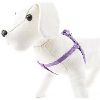 Basic Nylon Dog Harness Purple S