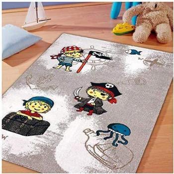 Tapis Pirate 133×190 cm – Chambre enfant avec chauffage par le sol