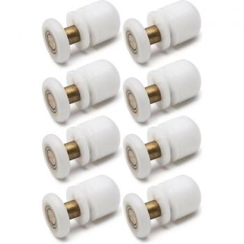 27mm Nylon Straight Plastic Single Pulley Roller