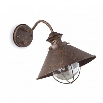 Faro Barcelona Nautica Rustic Exterior Wall Lamp