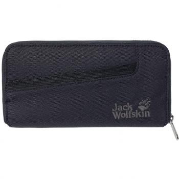 Jack Wolfskin Damen Reisegeldbörse CASHERELLA Schwarz 20x11x1,5 cm