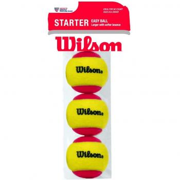 Wilson Palla da Tennis Rosso – Pacchetto 3 gialli