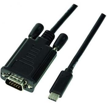 Cabo Adaptador USB-C para VGA 1.8m