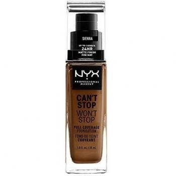 NYX Can't Stop Won't Stop Mattierende Foundation, Wasserfest, Sienna