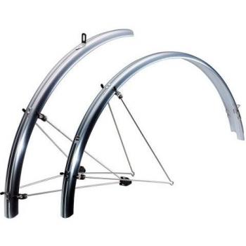 SKS 700c Chromoplastic Mudguards, 45mm, Silver