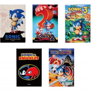 Sonic the Hedgehog Square Badge Kit – 5 Cards