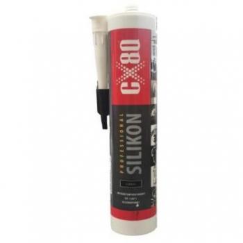 Odolný silikón 310 ml, černý, do 380°C