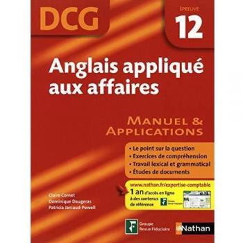 DCG Epreuve 12 : Anglais appliqué aux affaires