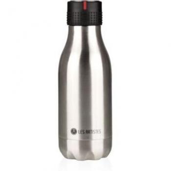 Garrafa Térmica de Aço Inoxidável Prata