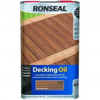 Ronseal Natural Oak Decking Oil 5 Liters