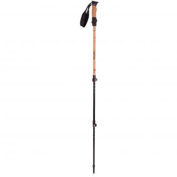 Bastón Trekking Viking 630/16/2333/58/UNI en negro con detalles rojos