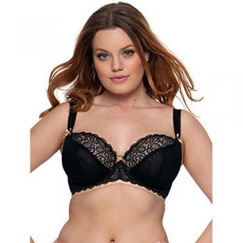 Curvy Kate Women's Black Victory Balcony Bra