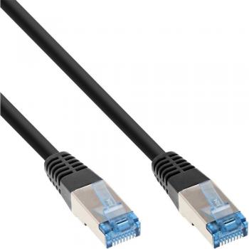 InLine LAN-Kabel, Cat.6A, S/FTP, industrielle Version, schwarz, 15m