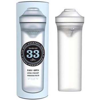 Shaker 33 Clear Plastic Cocktail Shaker