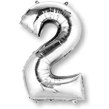 SuperShape 2 Silbergummi‑Ballons, 50 × 88 cm – 50‑Pack