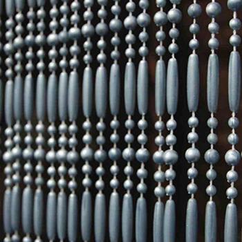 Türvorhang CASA FREJUS grau, 90 x 210 cm, individuell kürzbar