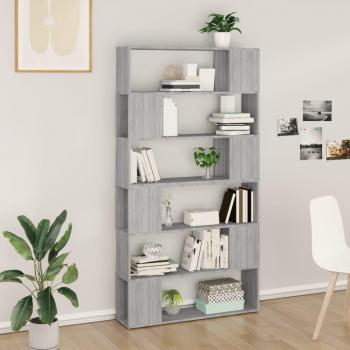 Estante Vertical Cinza Sonoma 100x24x188 cm