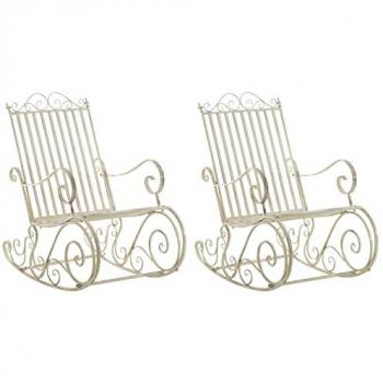 Smilla Sedie Dondolo Crema Antica (2 pezzi)