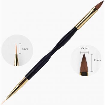 Herramienta de Decoración de Uñas con Pincel