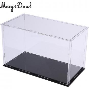 Coffret d'exposition acrylique MagiDeal pour maquettes