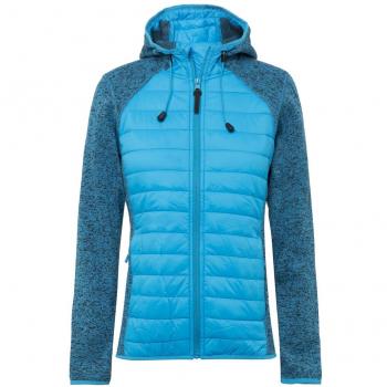 Izas Frauen Polar-Fleece-Topper ZUJAR – Türkis, XL