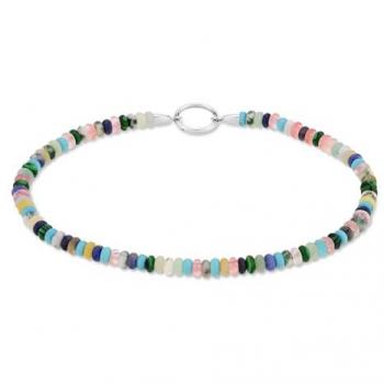 Bracelet de cheville argenté classique