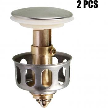 1/2/4pcs Bathroom Sink Drain Plug Trap
