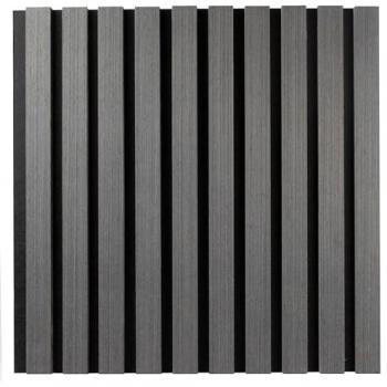 Panneaux Muraux Acoustiques MDF 3D Chêne Foncé