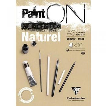 Bloc Paint'On papier Naturel 250 g/m² 3