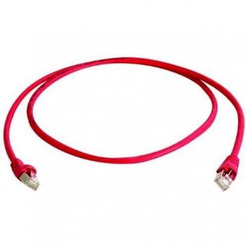 Telegärtner MP8 FS 500 LSZH 0.25m Networking Cable Red Cat6a RJ45 8(8) Patch Cord 6A (IEC) L00000A0232