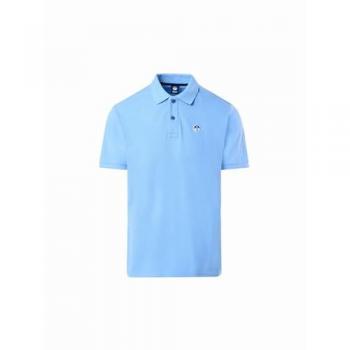 North Sails Polo Short Sleeve Light Blue Basic S