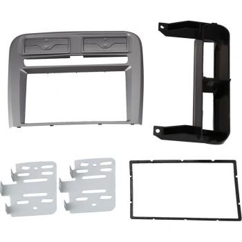 Fascia de montaje 2 Din para Fiat Grand Punto 2005, moldura para radio