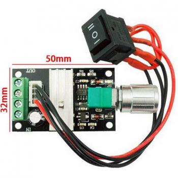 Interruptor de Velocidad Variable CC 6‑24 V 3 A 80 W