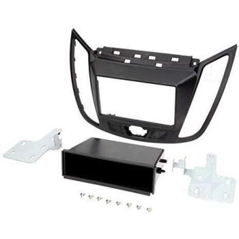 Support autoradio 2-DIN Ford C-Max marron