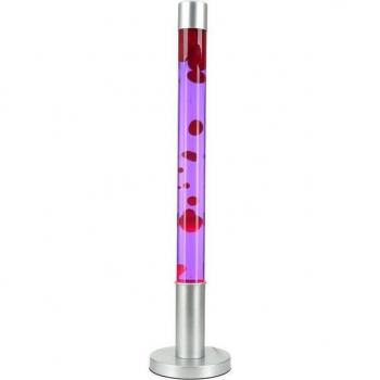 Alan Stehleuchte mit Lavalampe 76 cm Rot Lila