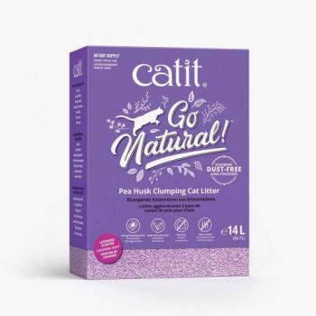 Catit Go Natural! Coquilles de Pois de Sable Fragrance Lavande
