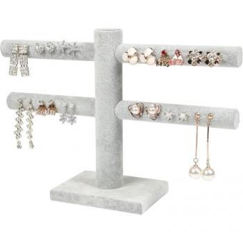 Velvet Jewelry Display Stand