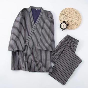 Men's Plus Size Cotton Pajama Set