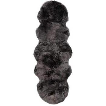Light Grey Sheep Hide Rug 60x180 cm