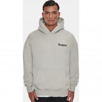 Felpa Dropsize Grigio Chiaro & Nero